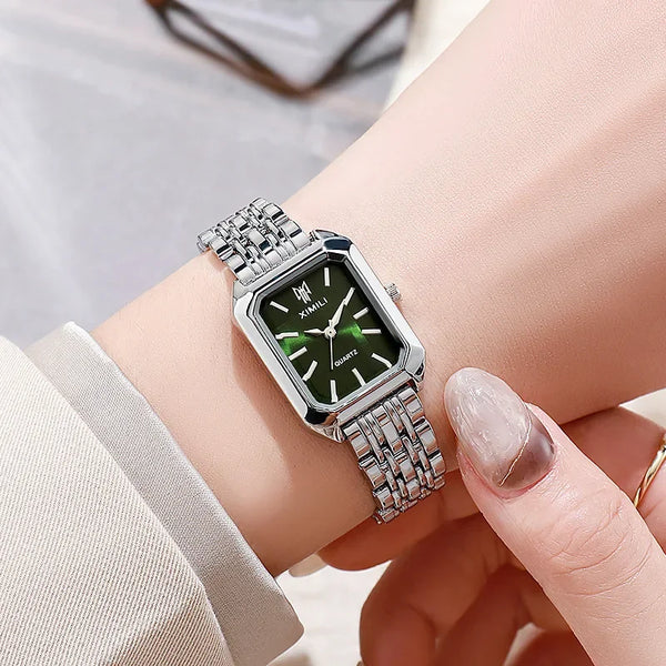 Elegant Square Quartz Watch