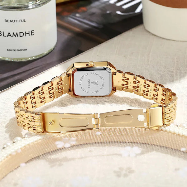 Elegant Square Quartz Watch
