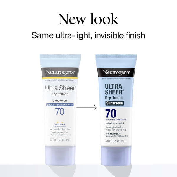 Neutrogena Ultra Sheer Sunscreen Lotion