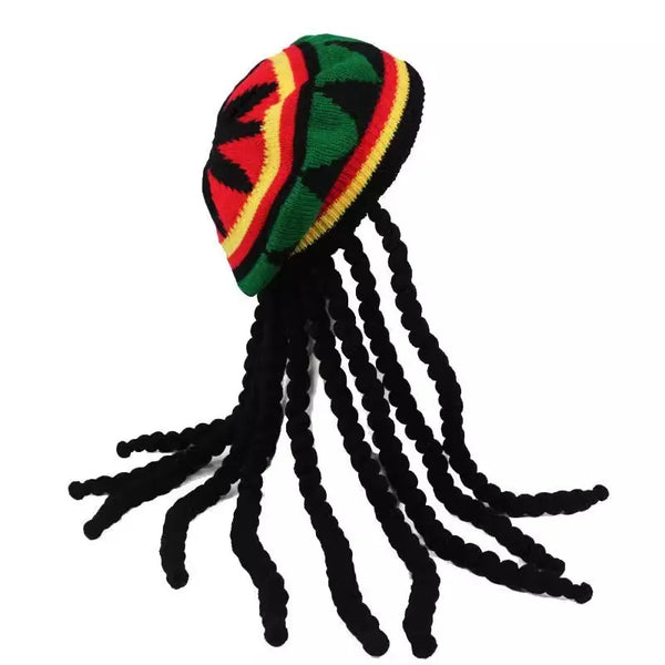 Cool Rasta Style Beanie Hat